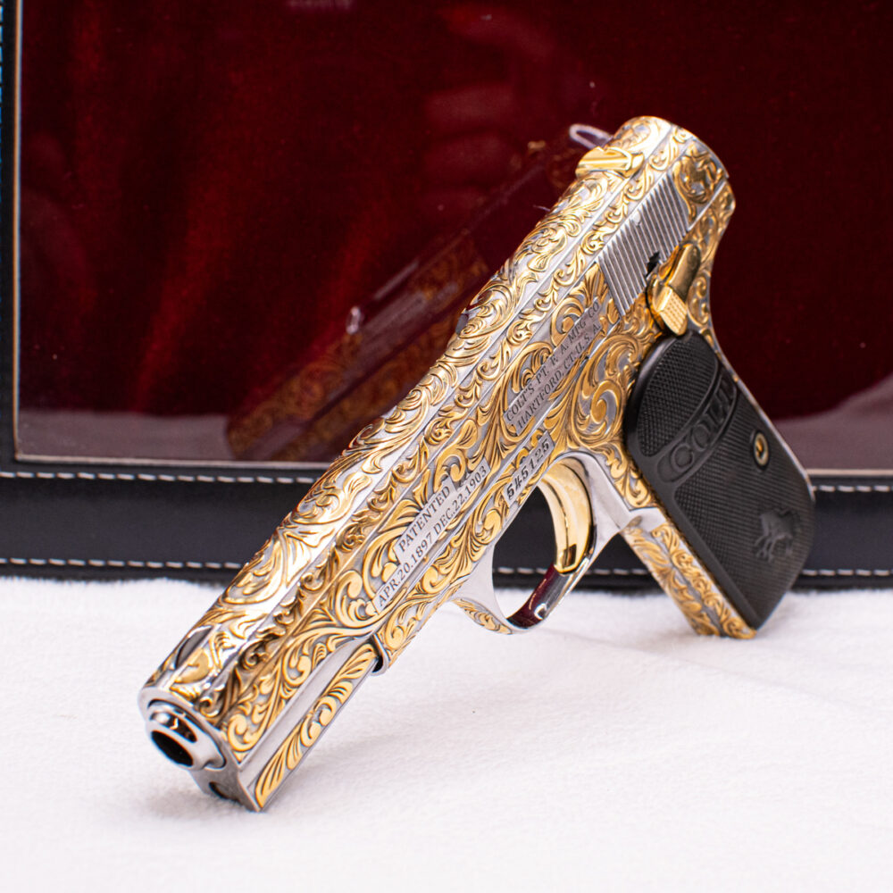 Glock 34 Gold Engraved